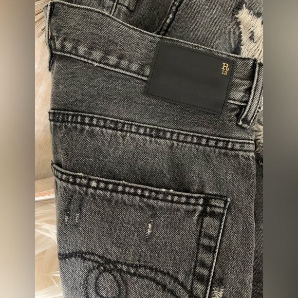 R13 shredded slouch short - Picture 11 of 11